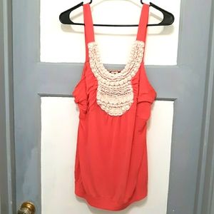 Beaded tank top 2XL